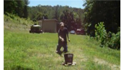 Most Times To Toss A Baseball Into A Bucket While Kneeling From Six Feet Away In 30 Seconds